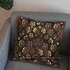 2D Colorful Jaguar Design Pillow For Home Decor Pattern Cushion Cover Suitable For Sofa Bedroom Car Pillow Cover