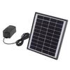 Solar Oxygen Pump 10V 6W Shockproof Small Lightweight Solar Water Air Pump for Fish Tanks Aquariums Swimming Pools