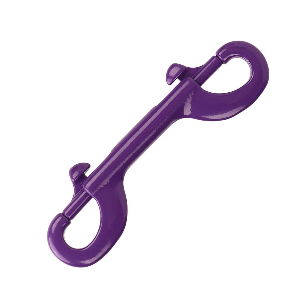 100MM Double End Snap Diving Hook Quick Release 316 Stainless Steel Double Ended Bolt Snap Hook for Diving BCD Purple