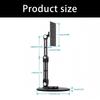 Monitor Foldable Arm Portable Monitor Pad Stand With 360 Rotation Tablet Support Display Articulated Arm Monitor