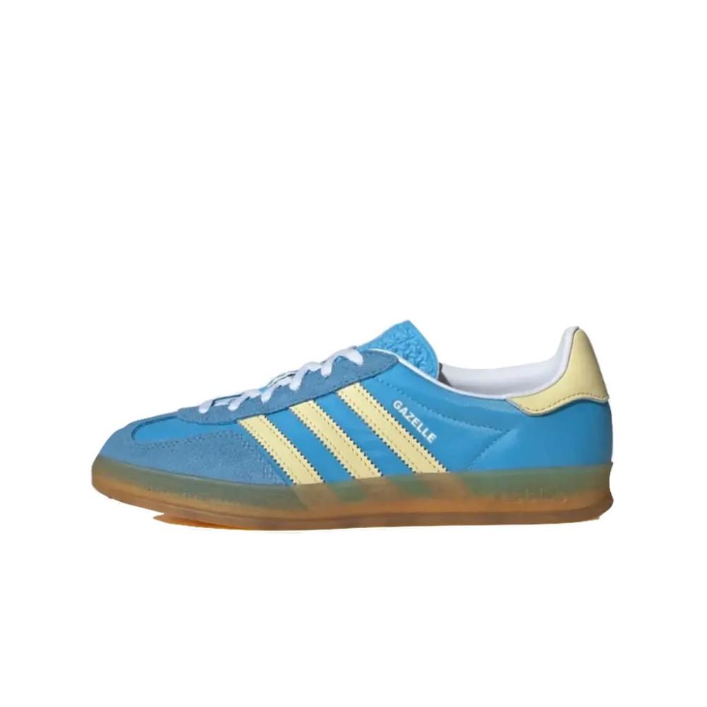 Adidas Gazelle Indoor Semi Blue Burst Almost Yellow