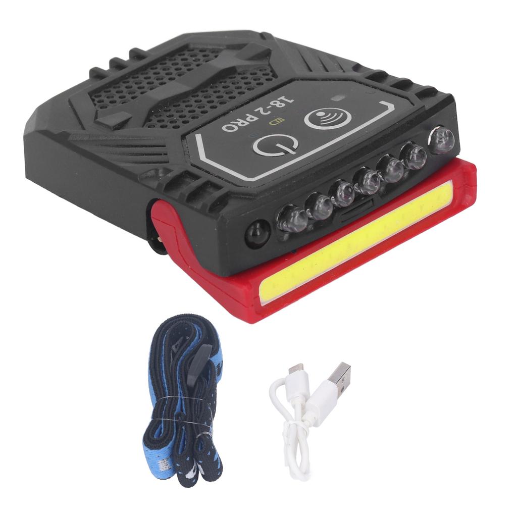 LED Head Light Rechargeable Waterproof Bright Motion Sensor Head Lamp for Camping Cycling Running