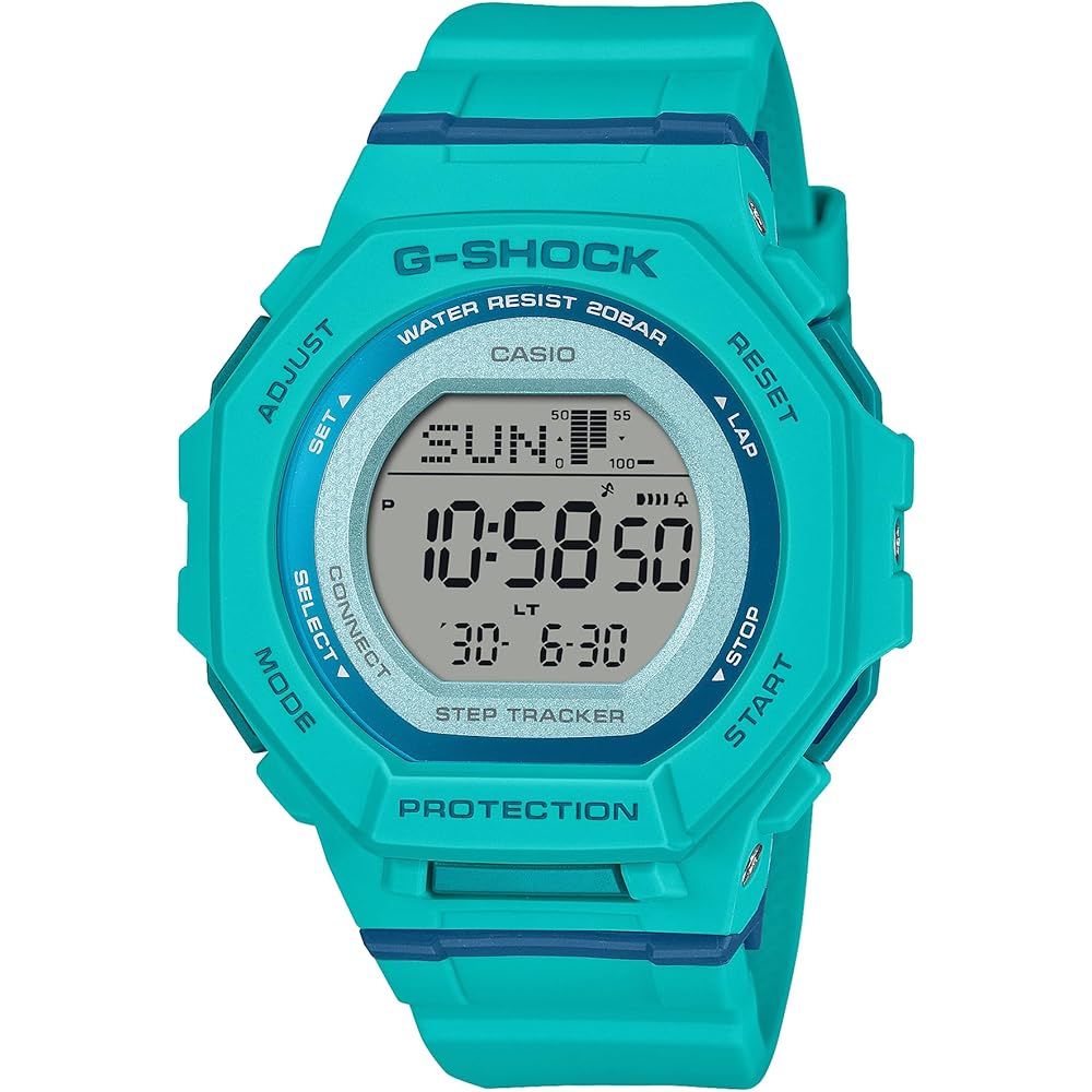 

Casio G-Shock GMD-B300SC-2JF Mid-Size Bluetooth Watch Eco-Friendly Material Turquoise