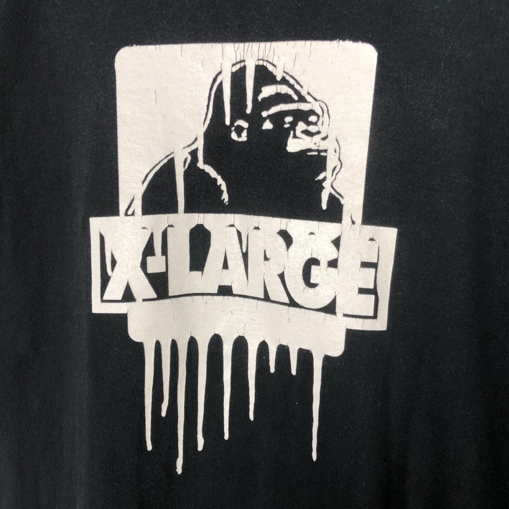 [USED] Large Logo, Extra Large, Short-sleeved T-shirt, 90s, 100% Cotton