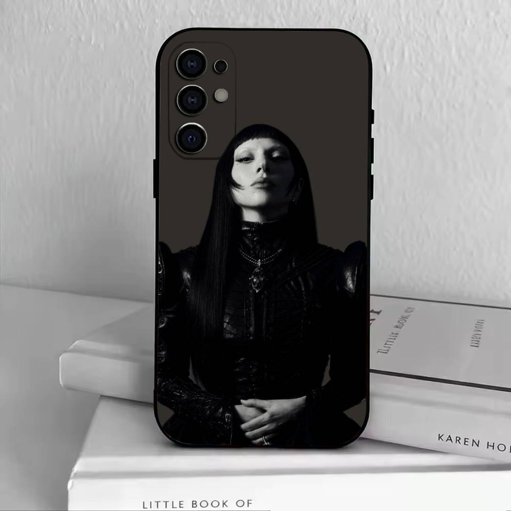 

D-Talented singer Lady Gaga Phone Case For Samsung S25,S24,S21,S22,S23,S30,Ultra,S20,Plus,Fe,Lite,Note,10,Black Cover Samsung S22plus5G