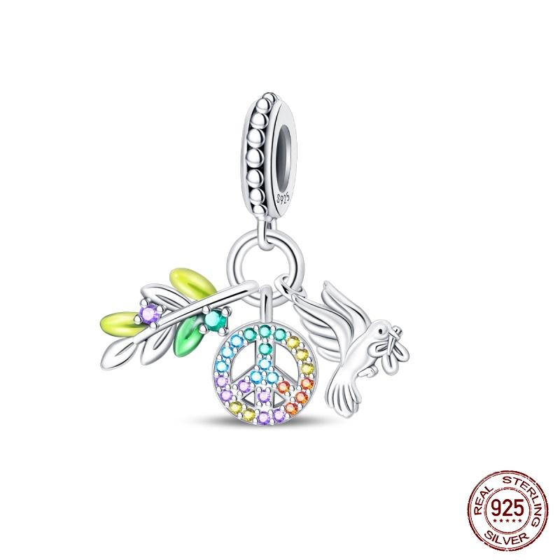 New Copper Tailor Sewing Machine Hairdressing Charms Beads For Brand Original Bracelet Diy Jewelry Gift