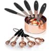 Copper Measuring Cups And Spoons Set Of 10 Stainless Steel Nesting Measuring Cup Set
