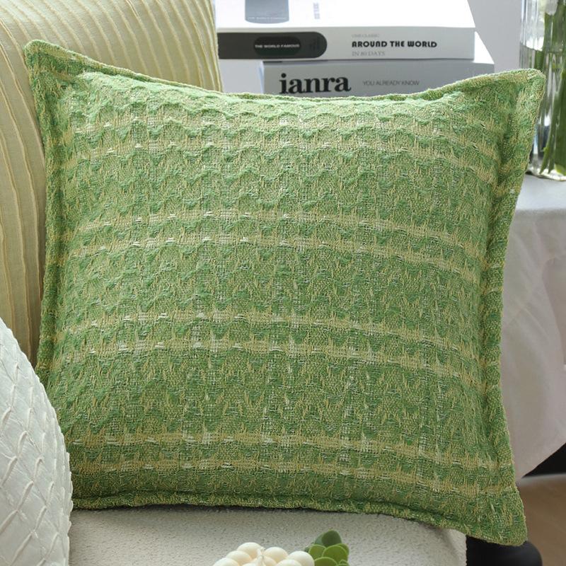 Cream Style Pillow Case Living Room Sofa Pillow Model Bedroom Bedside Bay Window Cushion with Pillow Core Home Decoration