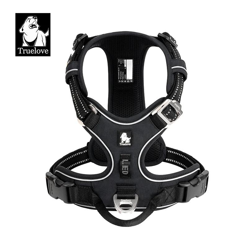 Pet Harness No Pull Nylon Reflective Dog Harness Adjustable Comfortable Control Step-In Brilliant Truelove Tlh5654