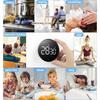 Countdown Rotary Timer with LED Display Digital Countdown Countup Timer Magnetic Digital Timer for Baking Grilling Studying