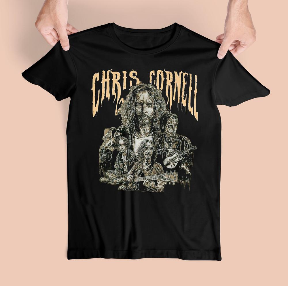 Chris Cornell Graphic Gift Singer Unisex Cotton T-Shirt Unisex T-Shirt L