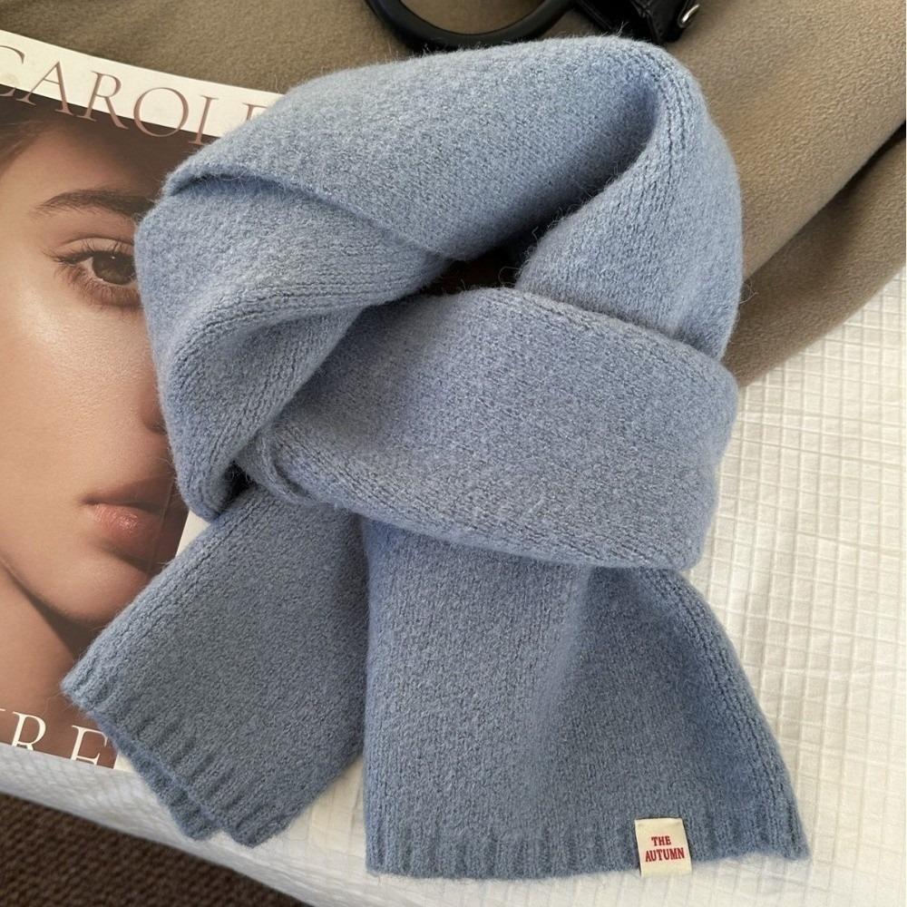 Coldproof Knitted Scarf Windproof Scarves Bib New Neck Wraps  Autumn and Winter