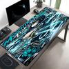 Demon Slayer Print Mouse Pad, Anti‑Slip Desktop keyboard Mat, for PC Laptop Gaming Working Daily Use, Cool Festival Surprise Gift