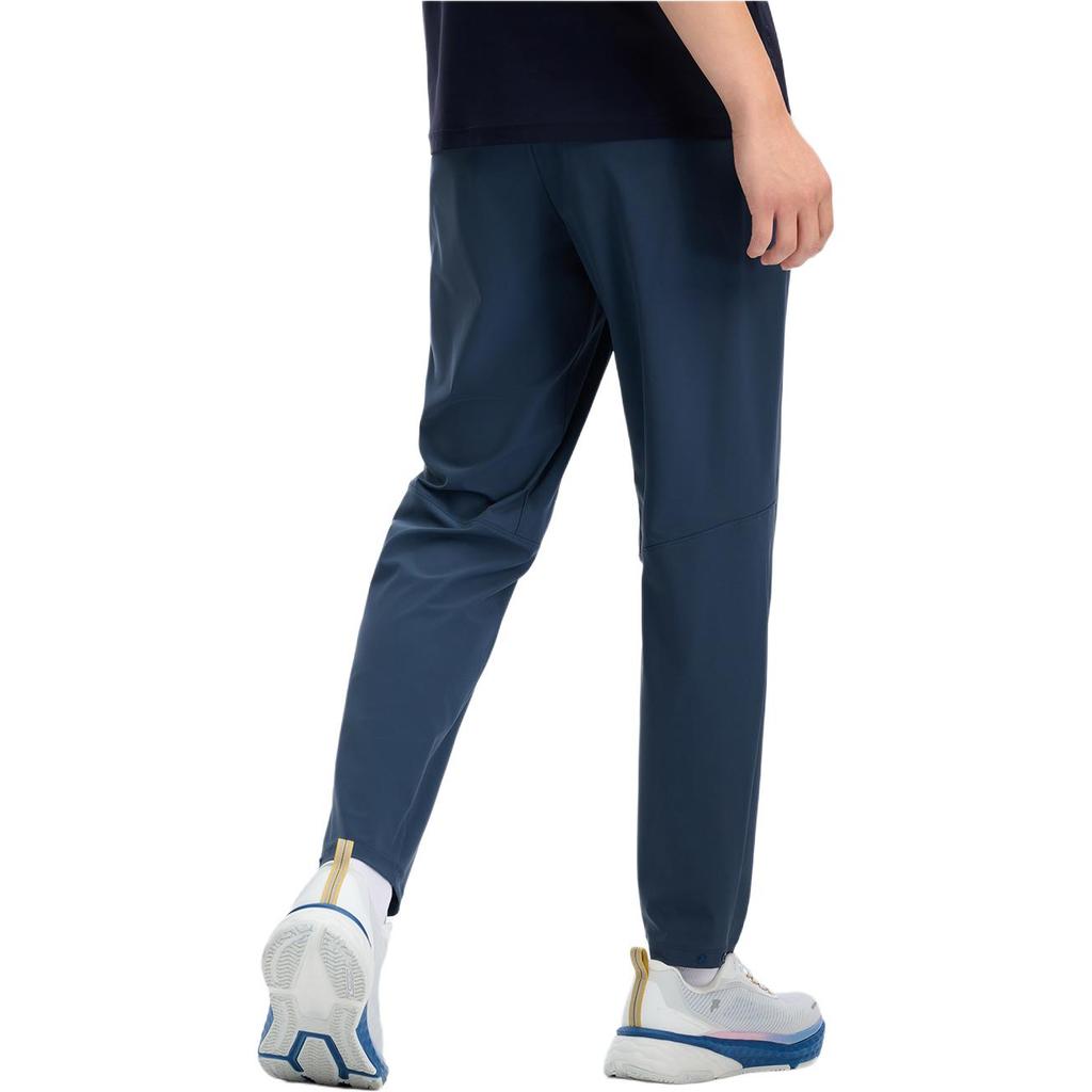 FILA Solid Color Brand Logo Fitness Straight Leg Cool Casual Pants Men bottoms Deep-Blue A11M431607F-DB