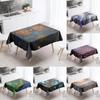Abstract Pattern Tablecloth Stain Resistant Waterproof Dining Table Home Decor Rectangular Kitchen Fireplace Countertop