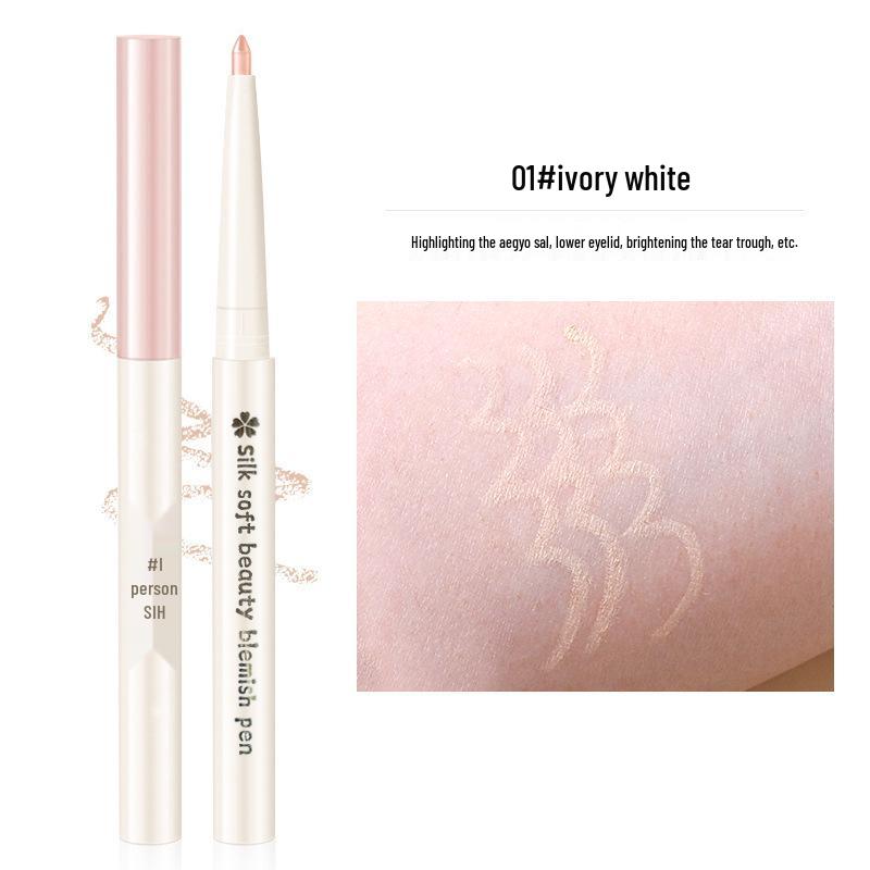 

HISYI Waterproof Concealer Pen - Long-lasting Coverage for Blemishes and Acne, Natural Contour, Nude Lip Liner, Under-eye Brightening Pen.