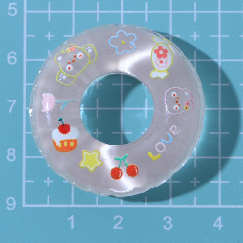 Διαφανής Πάγος Γλυκός Σωσίβιο Κολύμβησης DIY Κρέμα Κόλλα Θήκη Κινητού, Αξεσουάρ Κεφαλής, Φουρκέτα & Κοσμήματα Ρητίνης