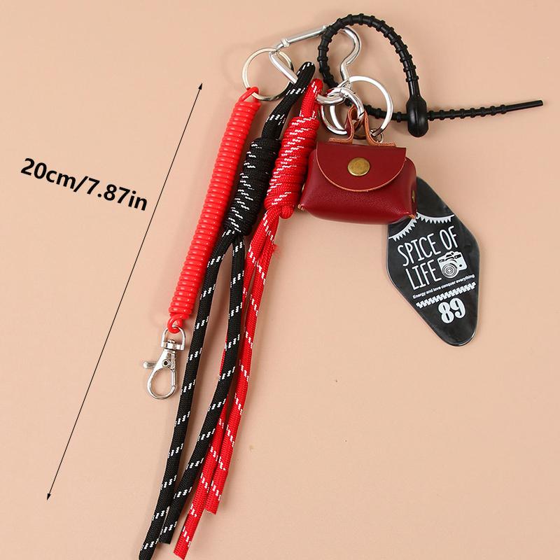Women Backpack Pendant Bag Accessories Cute Mini Bag Pendant Small Nylon Rope Handmade Handbag Hanging