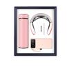 Smart Global Gift Set with Display Thermos, Neck Massager, and Power Bank