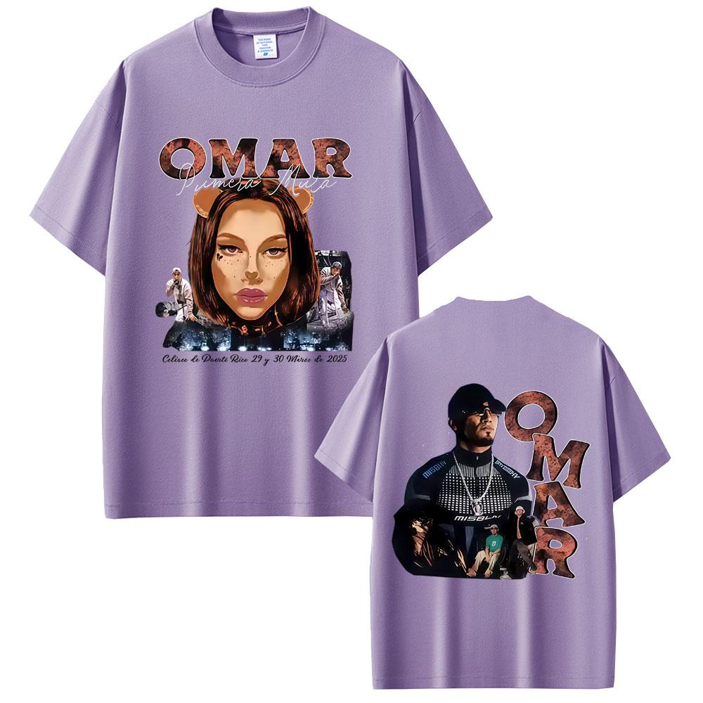 Rapper Omar Courtz Primera Musa T Shirt Men Women Hip Hop Fashion Street Vintage Tshirt Mens Casual Cotton Crewneck Tshirts