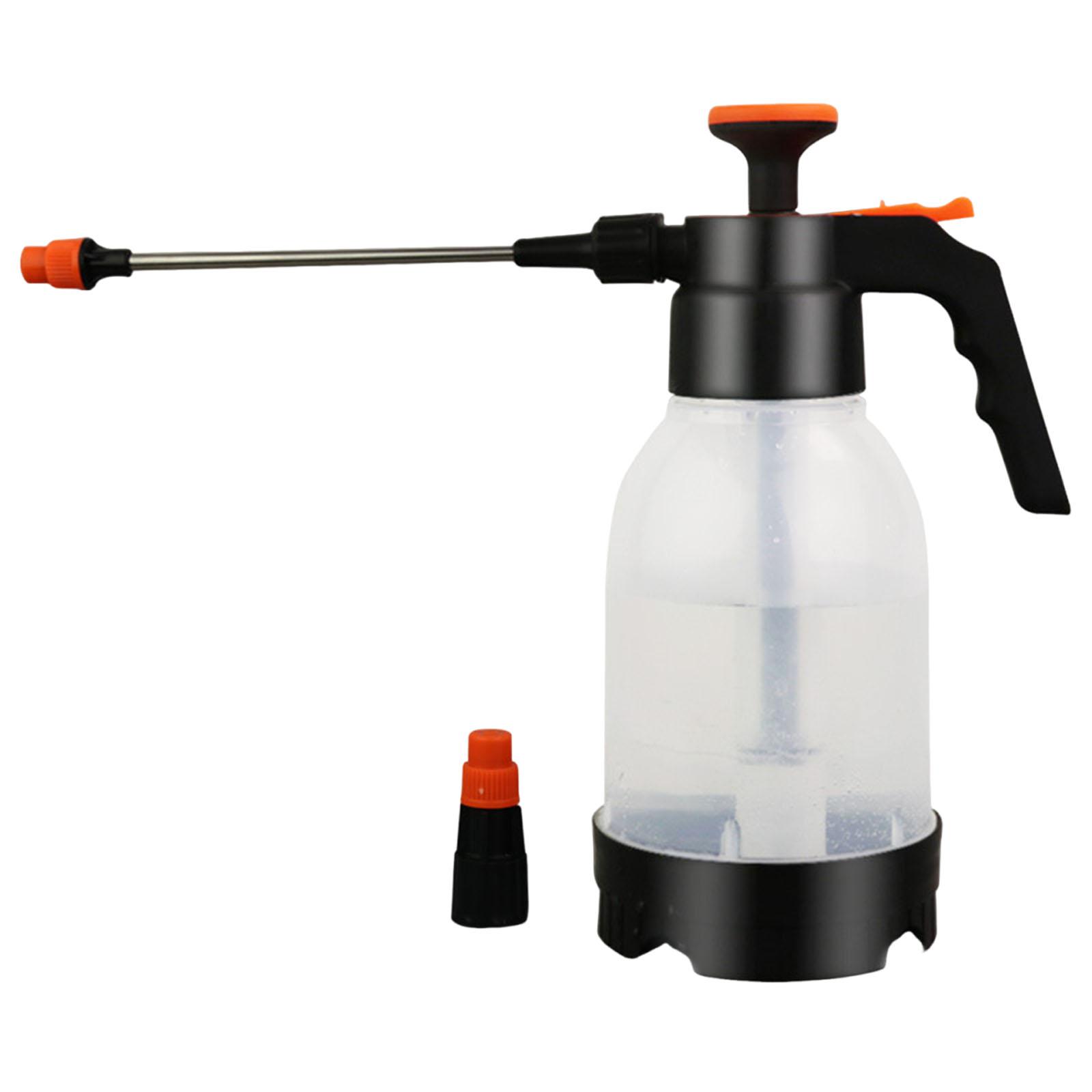 

1.2L Garden Irrigation Sprayer Hand Held Portable Garden Watering Bottle for Indoor Plants Car Cleaning and Household Use
