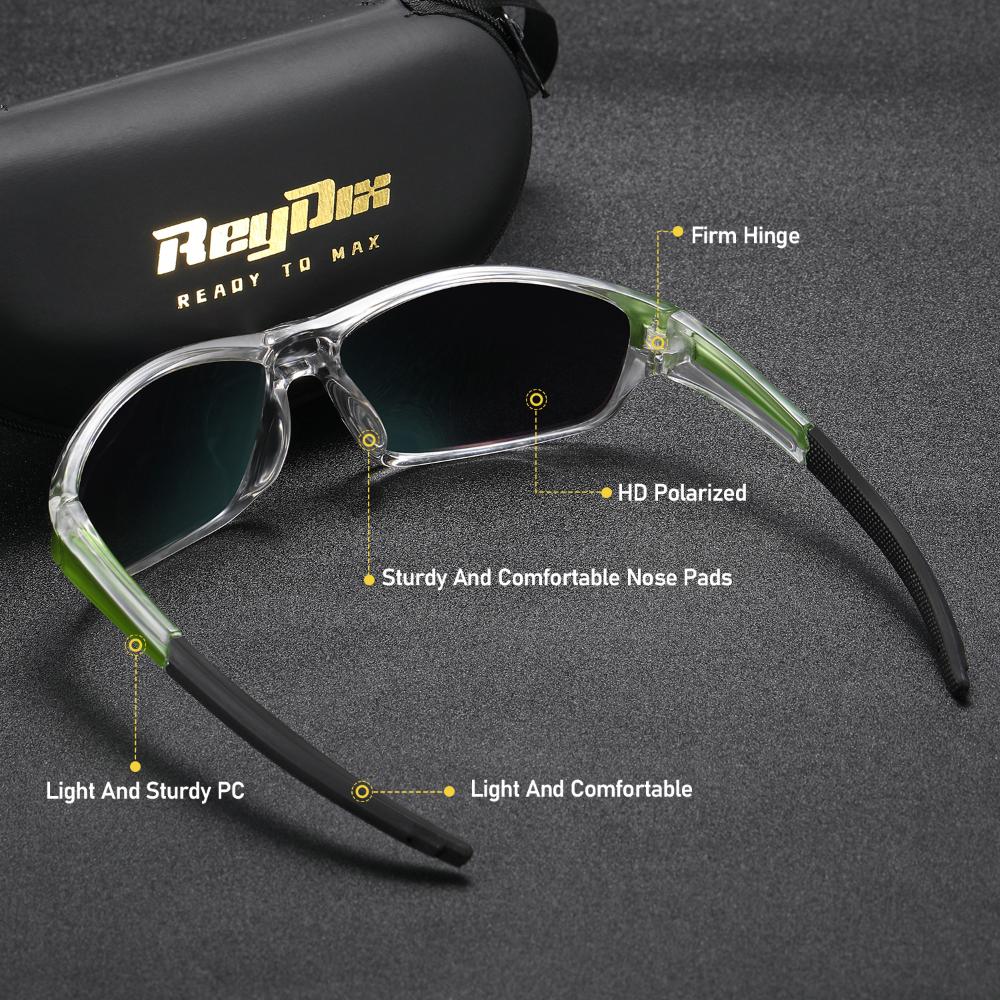 ReyDix Unisex polarizované venkovní sportovní jezdecké sluneční brýle, UV400