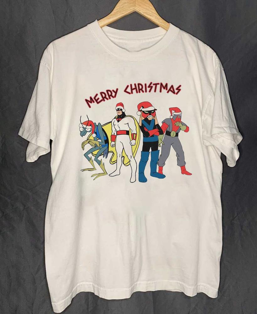Space Ghost Merry Christmas Short Sleeve Unisex T-Shirt All Size MK193 Unisex T-Shirt S