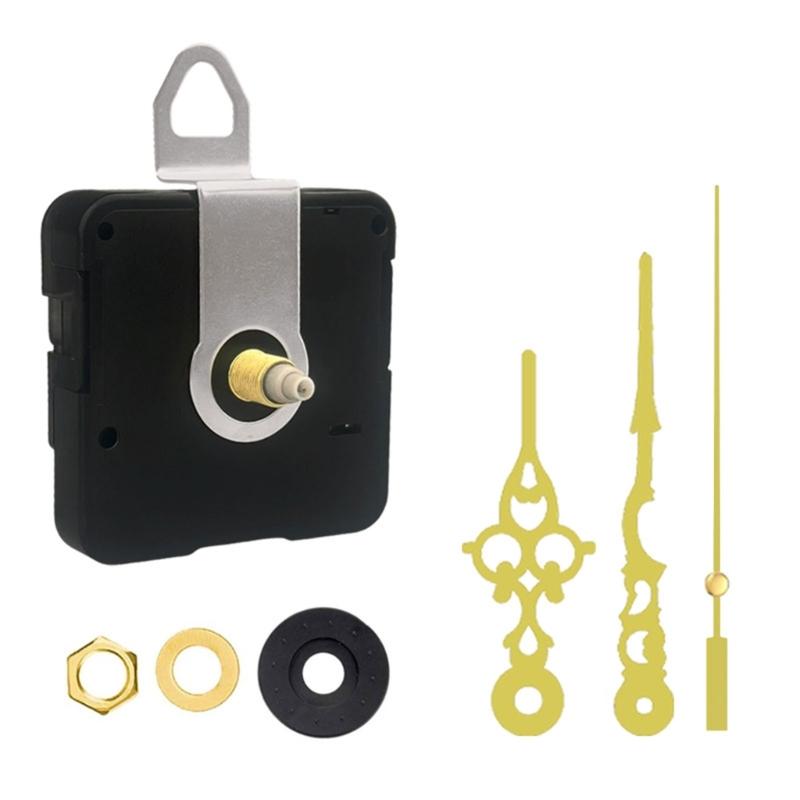 Quiet Move Movement Mechanism Plastic Housing Replacement Parts For DIY Wall Desk Clocks Precise Timing Quiet 4Sets