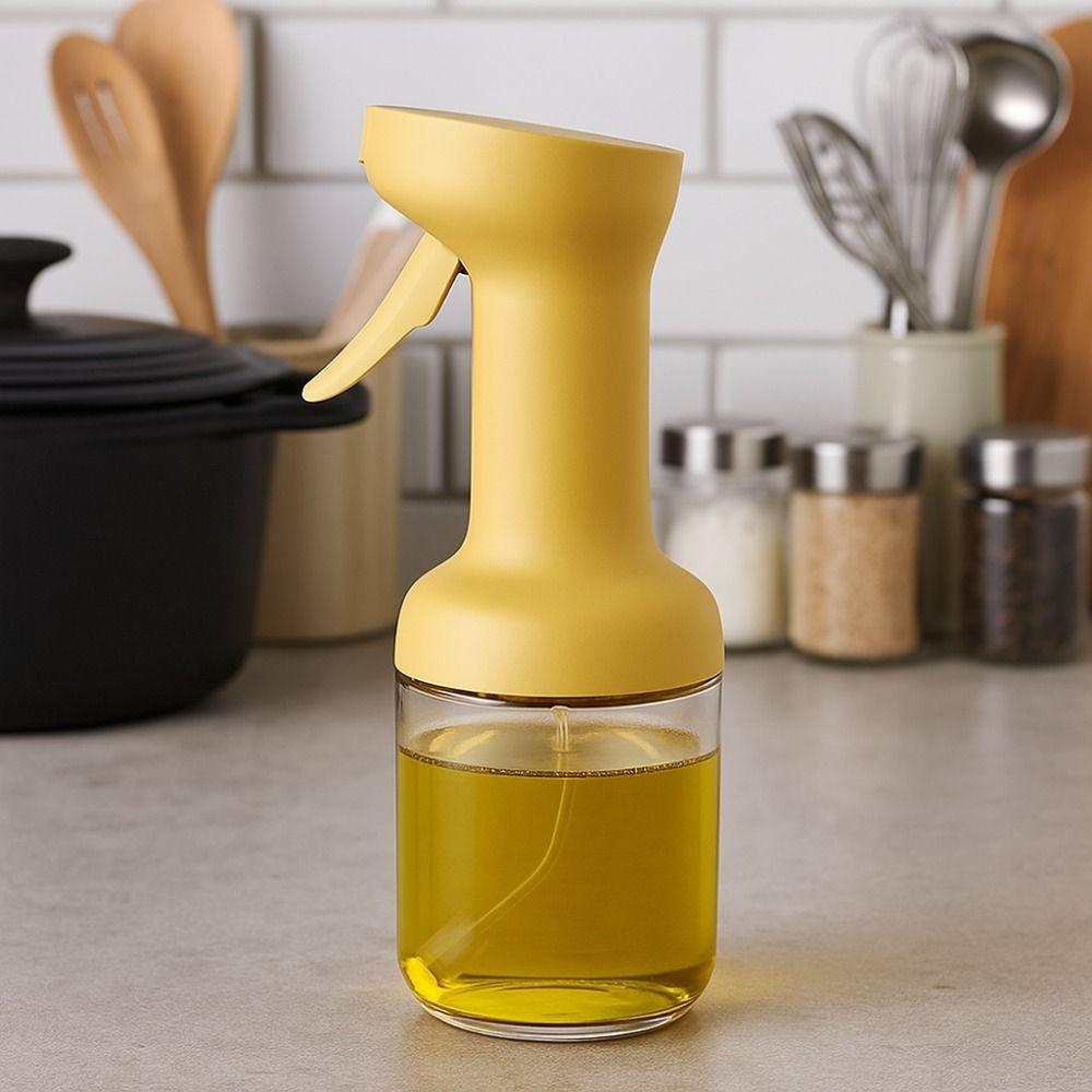 Press Oil Spray 280/450ml Cooking Spray Bottle Refillable Atomized Oil Spray  Air Fryer