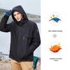 Men's 3-in-1 Waterproof Windproof Hiking Jacket