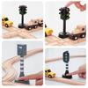 1Pcs Traffic Signal Model Road Scene Toys For Kids Simulation Traffic Light Toy Train Scene Decoration Diy Accessories