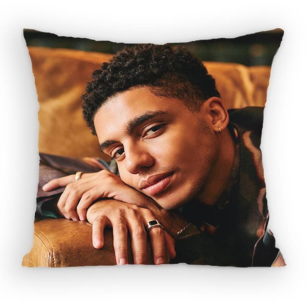 Jay Lycurgo Actor Tim Pillow Case Antidustmite Pillowcase Invisible zipper silky short plush Sofa cushion cover