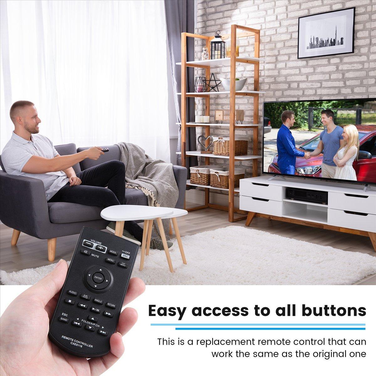 Replacement Remote Control CXE5116 for AVH-1300NEX AVH-X390BS AVH-2300NEX China Mainland