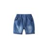 Children's Jeans Children's Clothing Summer Boys' Shorts Thin Boys' Middle Pants Patchwork Stitching Solid Color Low Waist Pants