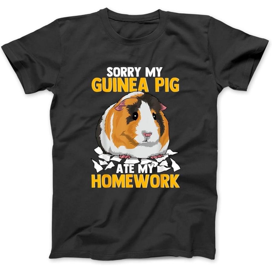 

Sorry My Guinea Pig Ate My Homework Funny Pet Rodent Hamster T-Shirt BLK Men s Women s Unisex Longsleeve Tank Top Hoodie XXXXXL різнокольоровий