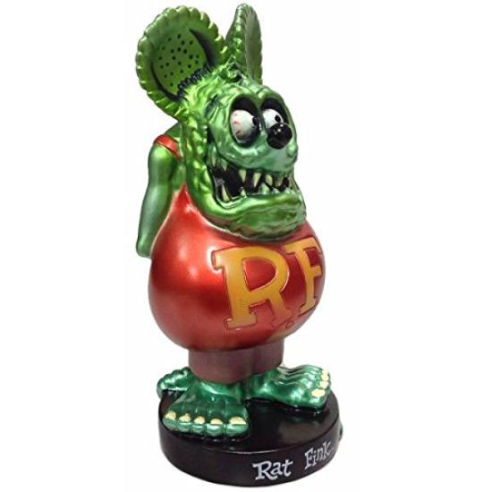 Funko Wacky Wobbler RAT FINK Rat Fink Bobbing Head Figure Rat Fink RF Merchandise (Metallic Green)