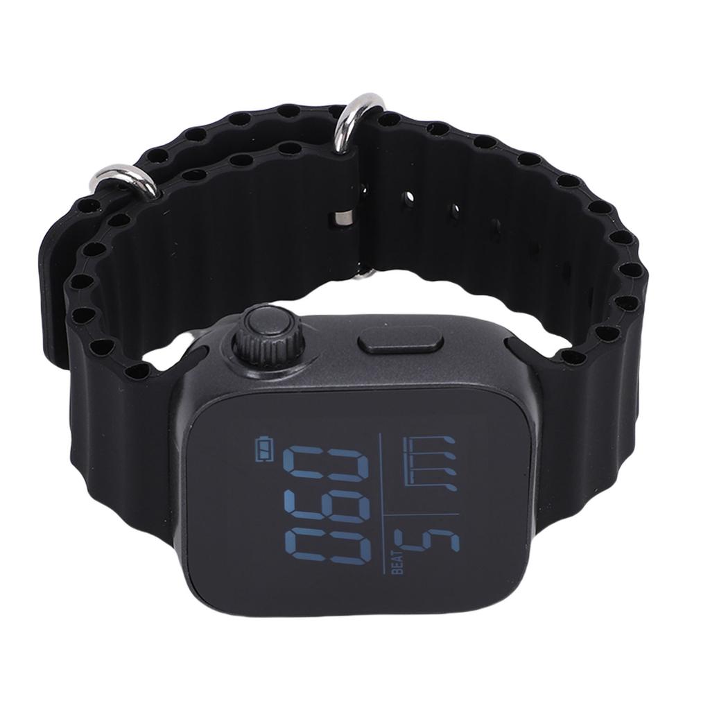 Vibrating Metronome Watch   40-240bpm Switchable Sport Mode Electronic Wearable Metronome for Beginners Musicians Exerciser