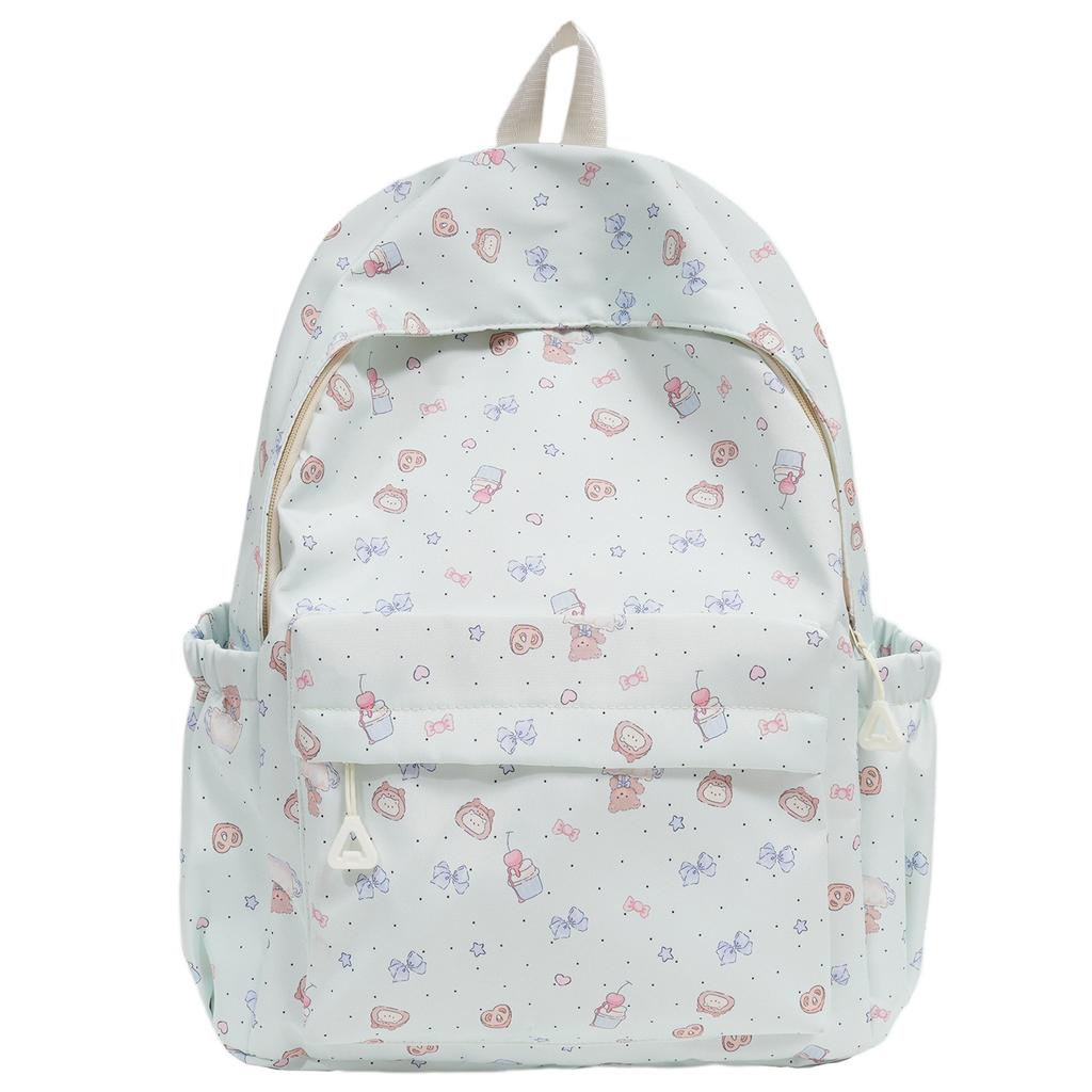 Cartoon-style Backpack with High-quality and Large Capacity, Suitable for Students As A Lightweight School Bag.