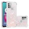 Liquid Phone Case For Motorola Moto G30 G20 G10 G Pure Stylus Play E7 Power 2021 Cover Painted Glitter Quicksand Capa