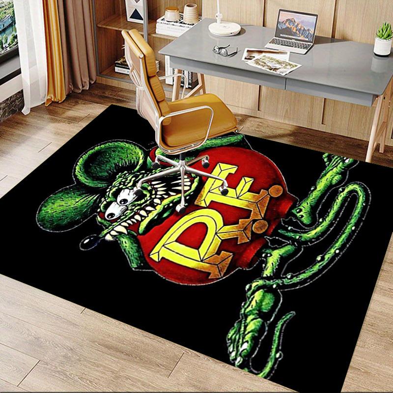 1 stuks Rat Fink Tapijt, Kantoortapijt Buitentapijt Huisdecoratie Vloerkleed Festival