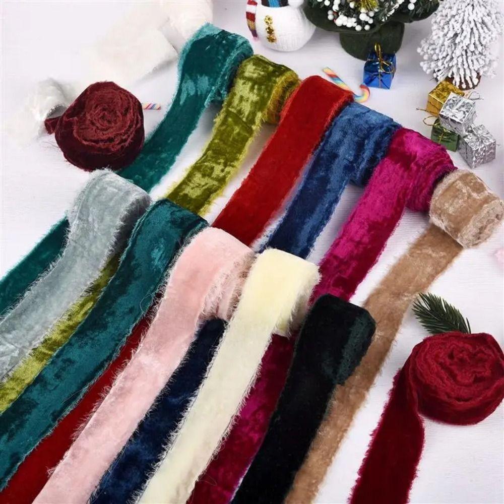 

Потертая окантовка бархатная лента букет декоративная лента подарочная упаковка тканевая лента своими руками