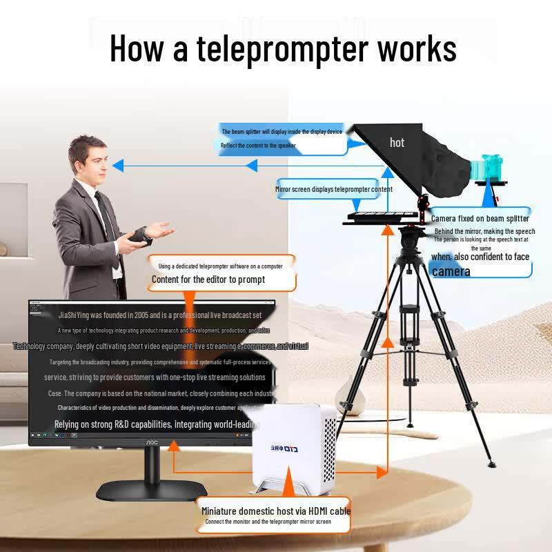 JiaShiYing JS20plus Portable Teleprompter