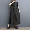 Sleeveless Plus Size Vintage New In Dresses for Women Casual Loose Long Summer Shirt Dress