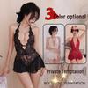 Passionately Tempting Lace Jumpsuit - Open Crotch, Sexy Nightwear
