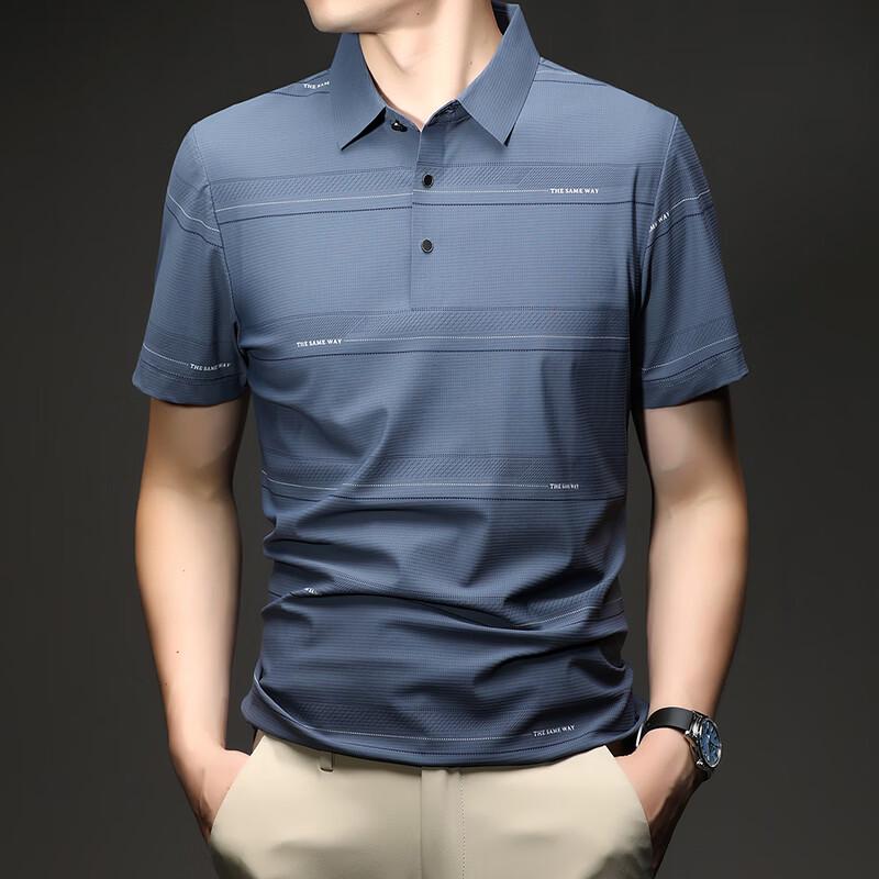 

Firstview Men s Versatile Plaid Polo Shirt M