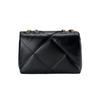 Tory Burch Kira Gold Metal Hardware Magnetic Closure Napa Leather Crossbody Shoulder Bag Small Women Bags Black 161287-001