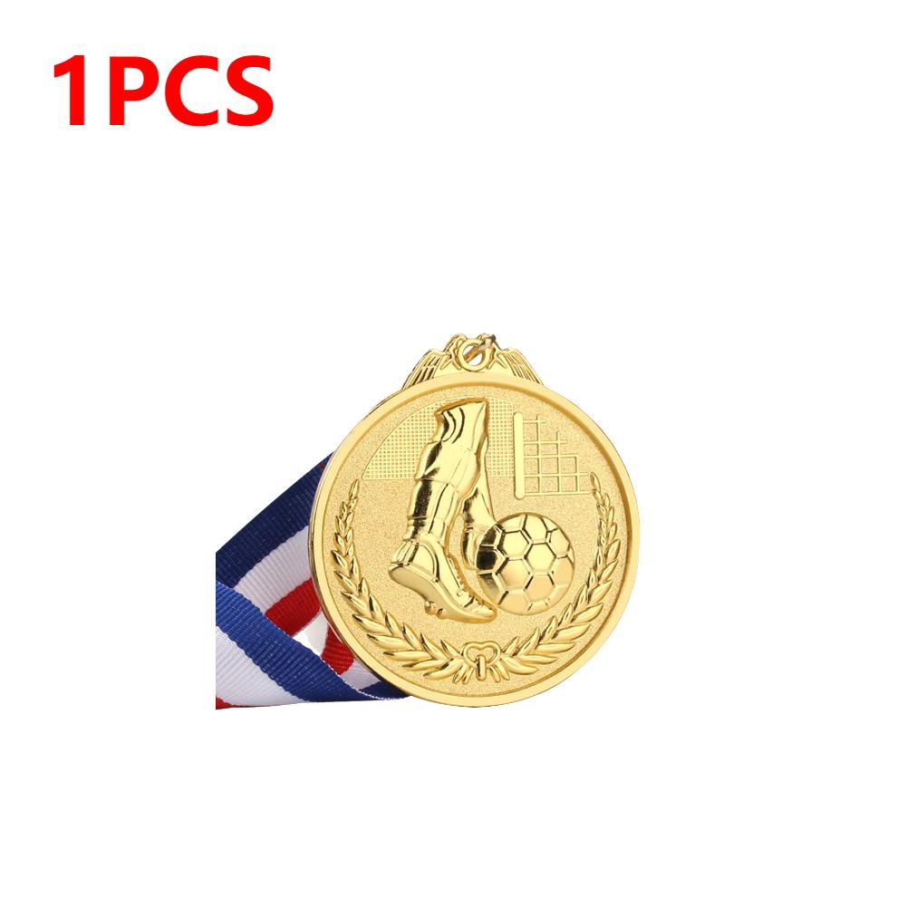 

10-30 шт. Золотые серебряные бронзовые металлические наградные медали для футбольных соревнований, коллекция золотых серебряных бронзовых сувениров