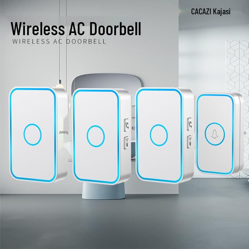 Smart Long-Distance Wireless Remote Control Doorbell (One-to-Three)