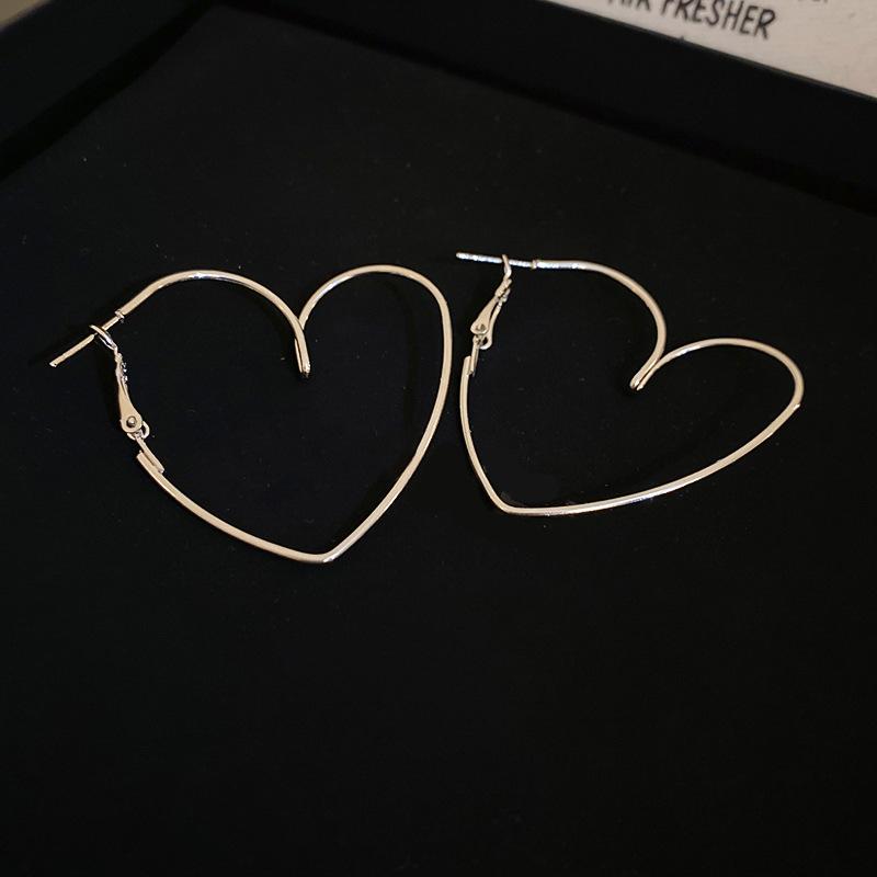 Fashion Simple Temperament Love Artificial Pearl Earrings Internet Celebrity Trend Stud Earrings Earrings Earrings Women