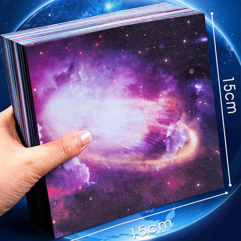 60Sheets Constellations Origami Kit Kids Sided Color Folding Paper Cranes Decorate Origami For DIY Kids Arts and Crafts Projects